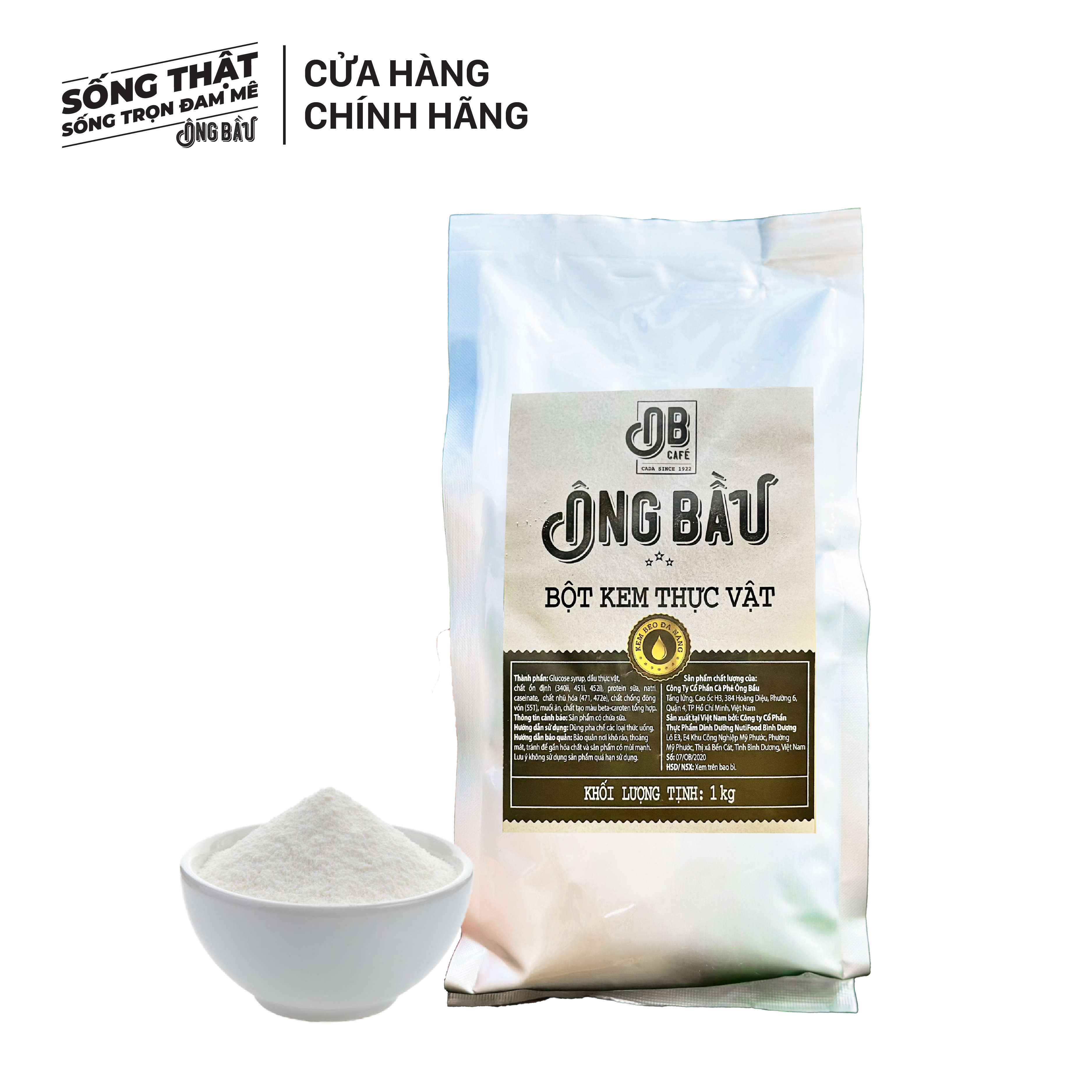 Bột Kem Pha Trà Sữa - Túi 1 Kg