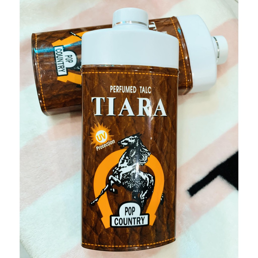 PHẤN THƠM TIARA POP COUNTRY PERFUMED TALC UV PROTECTION - Có 2 lựa chọn ( DÀNH CHO MỌI LỨA TUỔI) - HÀNG THÁI LAN
