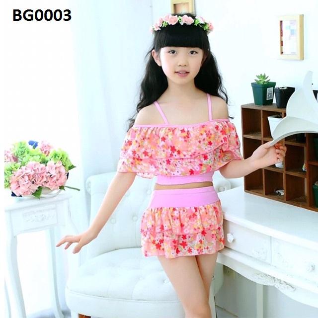 Bộ Đồ Bơi 3 Cách Mặc cho bé lớn 20-40kg BG0003