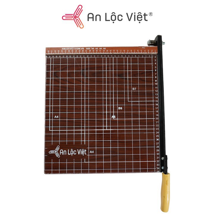 Bàn gỗ cắt giấy A4, A3 bền, chắc chắn, cắt nhiều tơ` một lần