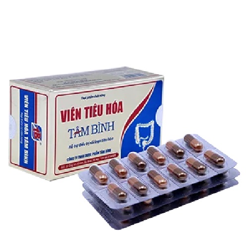 Viên Tiêu Hoá Tâm Bình - Giúp bổ tỳ vị, kích thích tiêu hoá hộp 3 vỉ x 12 viên