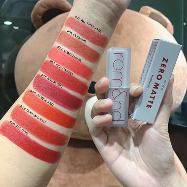 [HOÀN TIỀN 15%]Son thỏi lì romand NEW ZERO MATTE
