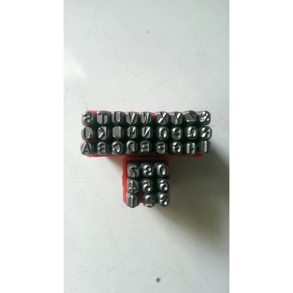 Bộ đóng chữ số 4mm