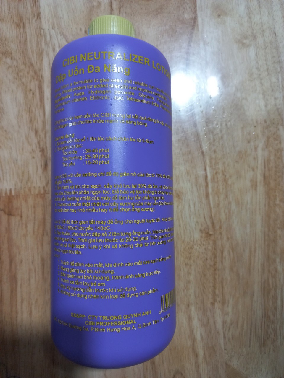 Thuốc uốn lạnh collagen CIBI 1000ml