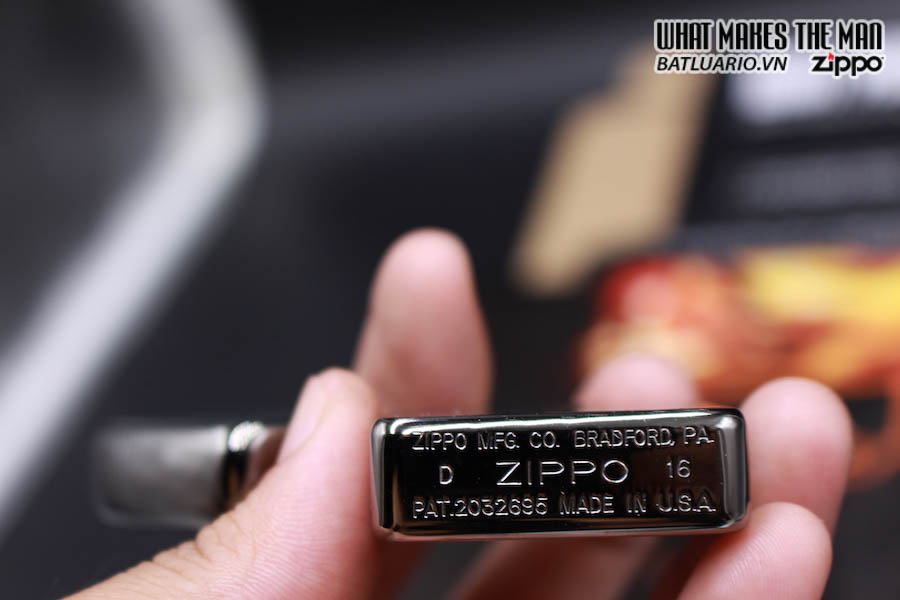 Bật lửa Zippo 24485 – Zippo 1941 Black Ice with Zippo Logo