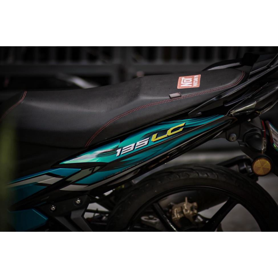 Tem rời LC 135 xanh ngọc cho Exciter đen