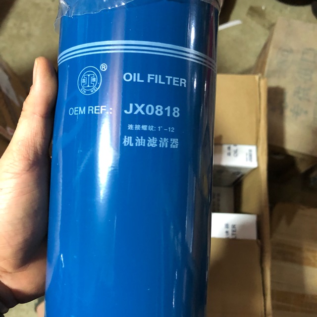 Phụ kiện ô tô: lọc nhớt ô tô mã jx0818