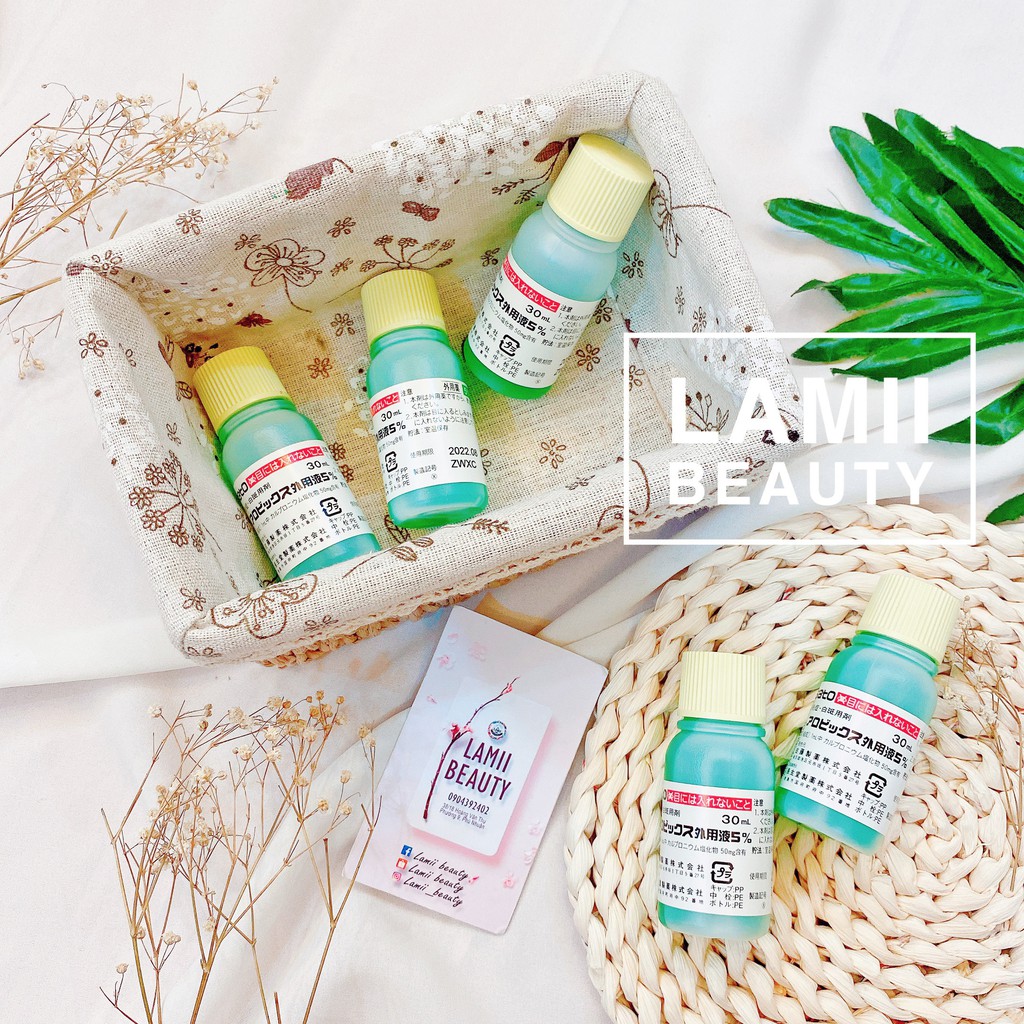 [HCM]Tinh chất mọc tóc SATO AROVICS SOLUTIONS 5%- LAMII BEAUTY