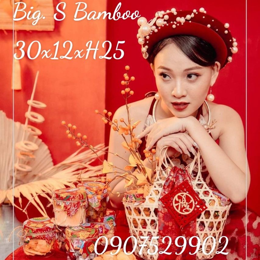 Giỏ Tre Đựng Quà, Hoa Quả G1 Siêu hot 2024