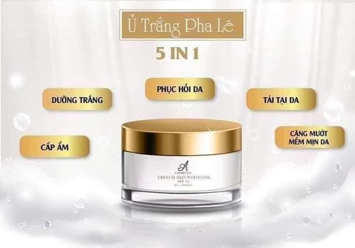 [HCM]Ủ trắng pha lê tinh thể nước
