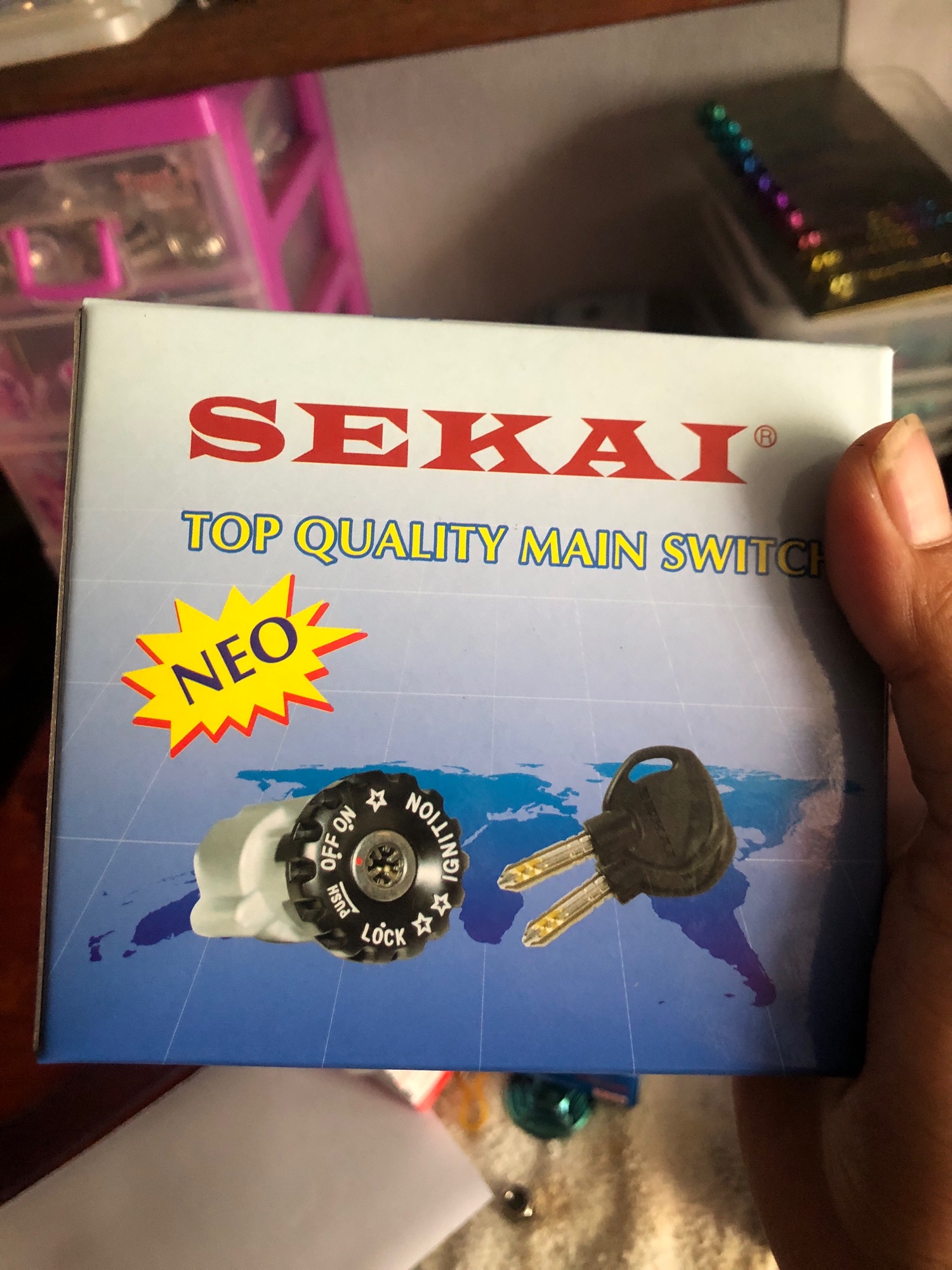 Bộ khoá Sekai xe future1 trước và sau