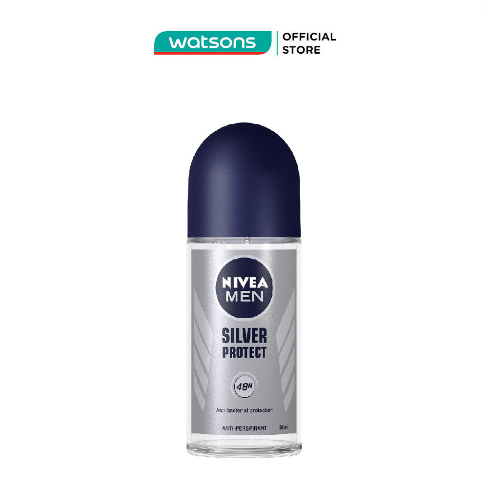 Lăn ngăn mùi nam phân tử bạc nivea 50ml