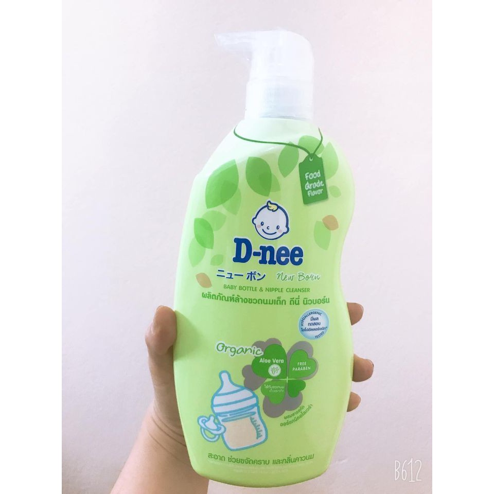 Nước súc rửa bình sữa Dnee Thái Lan 620ml