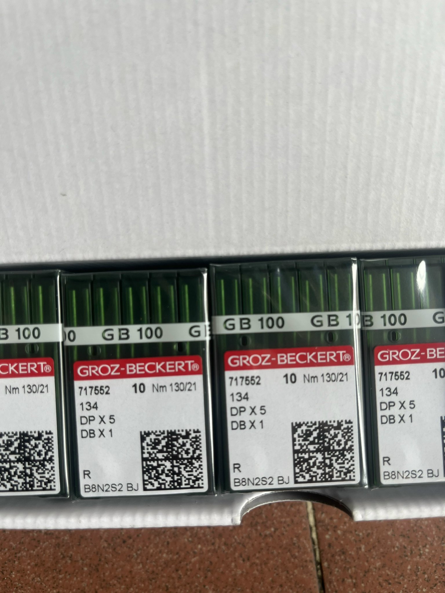 Kim máy may công nghiệp Groz-Beckezt DPx5 vĩ 10 cây