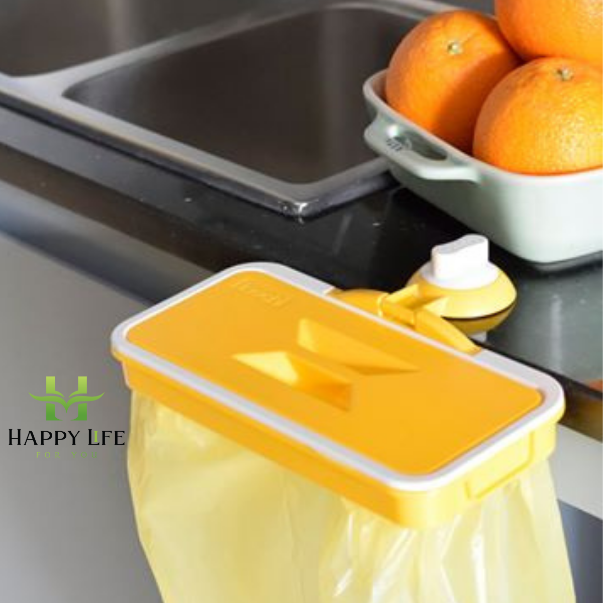 Kệ treo túi rác hiro inochi tiêu chuẩn nhật bản - happy life 4u