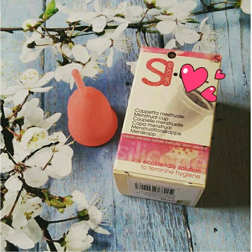 (SALE CHỈ MỘT NGÀY) Cốc Nguyệt San Sibell Size S ( Tặng cốc tt+ túi vải)