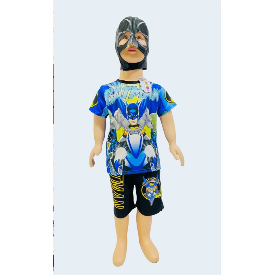 [Bộ hóa trang Halloween] Bộ Người dơi tặng mặt nạ hóa trang