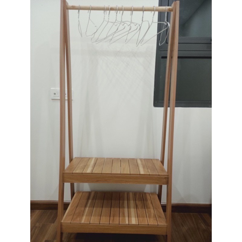 Kệ treo quần áo chữ a 1 tầng - 2 tầng - sào treo đồ 1-2 tầng gỗ mdf cao cấp