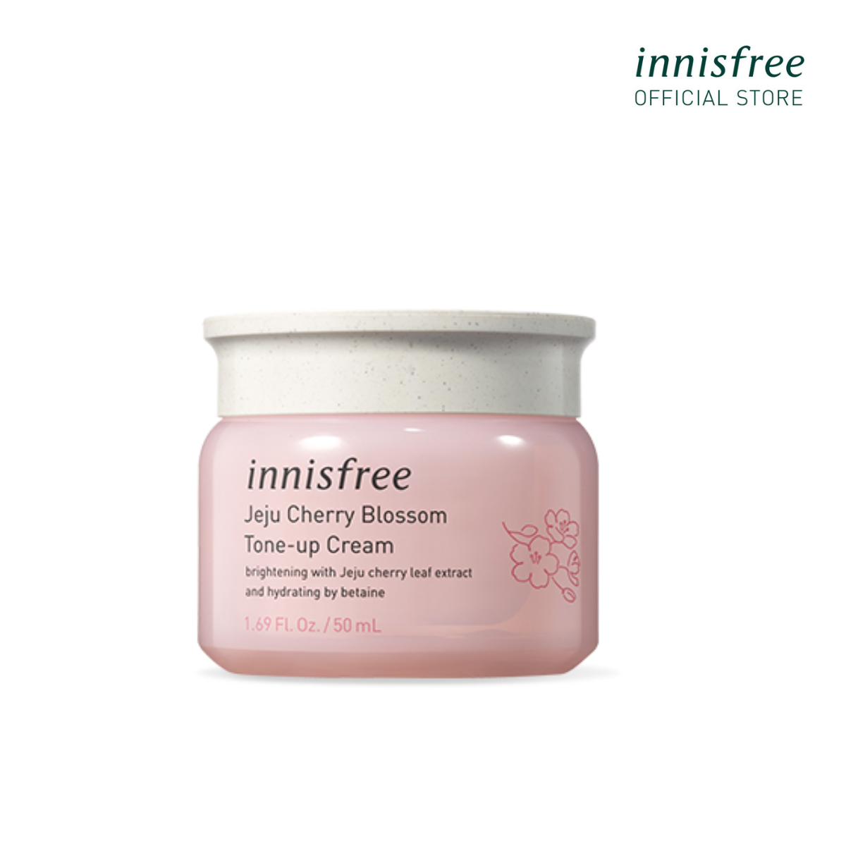 Kem dưỡng ẩm sáng da từ hoa anh đào đảo Jeju innisfree Cherry Blossom Tone Up Cream 50ml