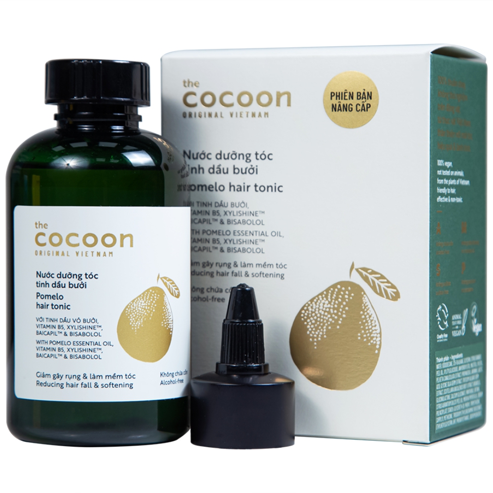 The COCOON Original Vietnam Pomelo Hair Tonic 140ml - grapefruit essential hair oil 140ml