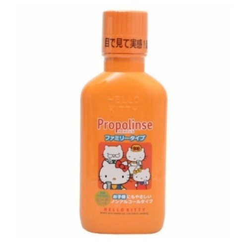 NƯỚC SÚC MIỆNG CHO BÉ TỪ 5 TUỔI PROPOLINSE HELLO KITTY (CHAI 400ML)