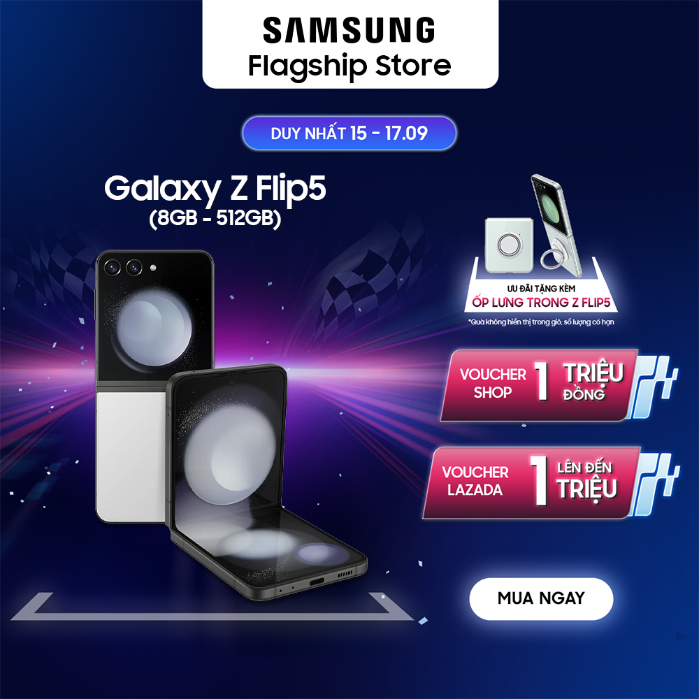 Điện thoại Samsung Galaxy Z Flip 5 - Độc quyền Online