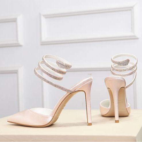 Giày Sandal VNKC59 Mũi Nhọn Gót Nhọn Cao 9P