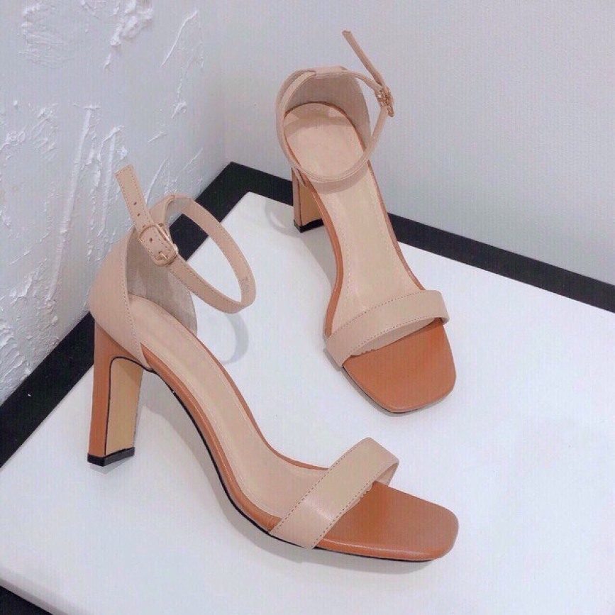 Giày sandal nữ gót 7p giá rẻ