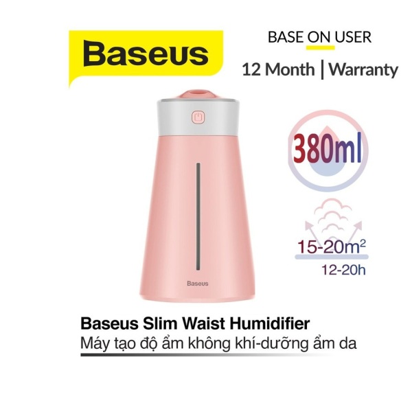 Máy phun sương Baseus Slim Waist Humidifier nhựa ABS cao cấp tái tạo và cân bằng độ ẩm với 2 chế độ phun sương