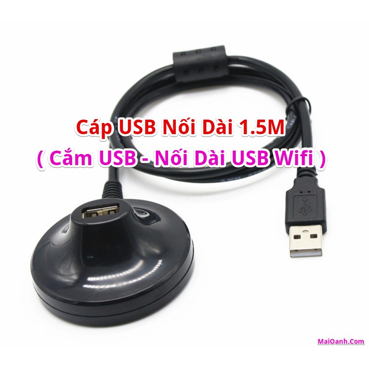 Tenda W311MA - USB Wifi Chuẩn N Tốc Độ 150mbps & 1 Cáp Nối Dài USB