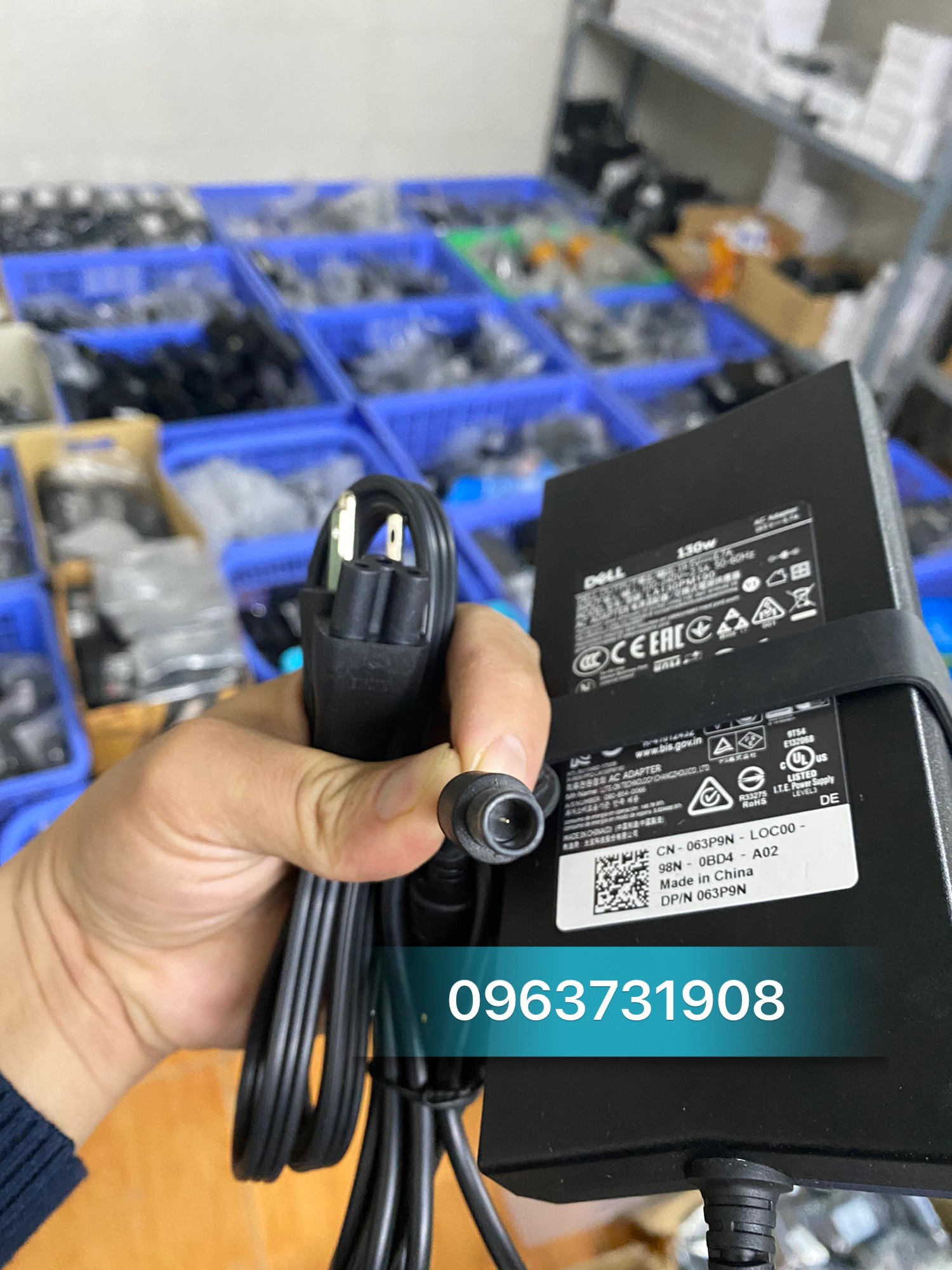 Sạc laptop Dell 130w 19.5V 6.7A