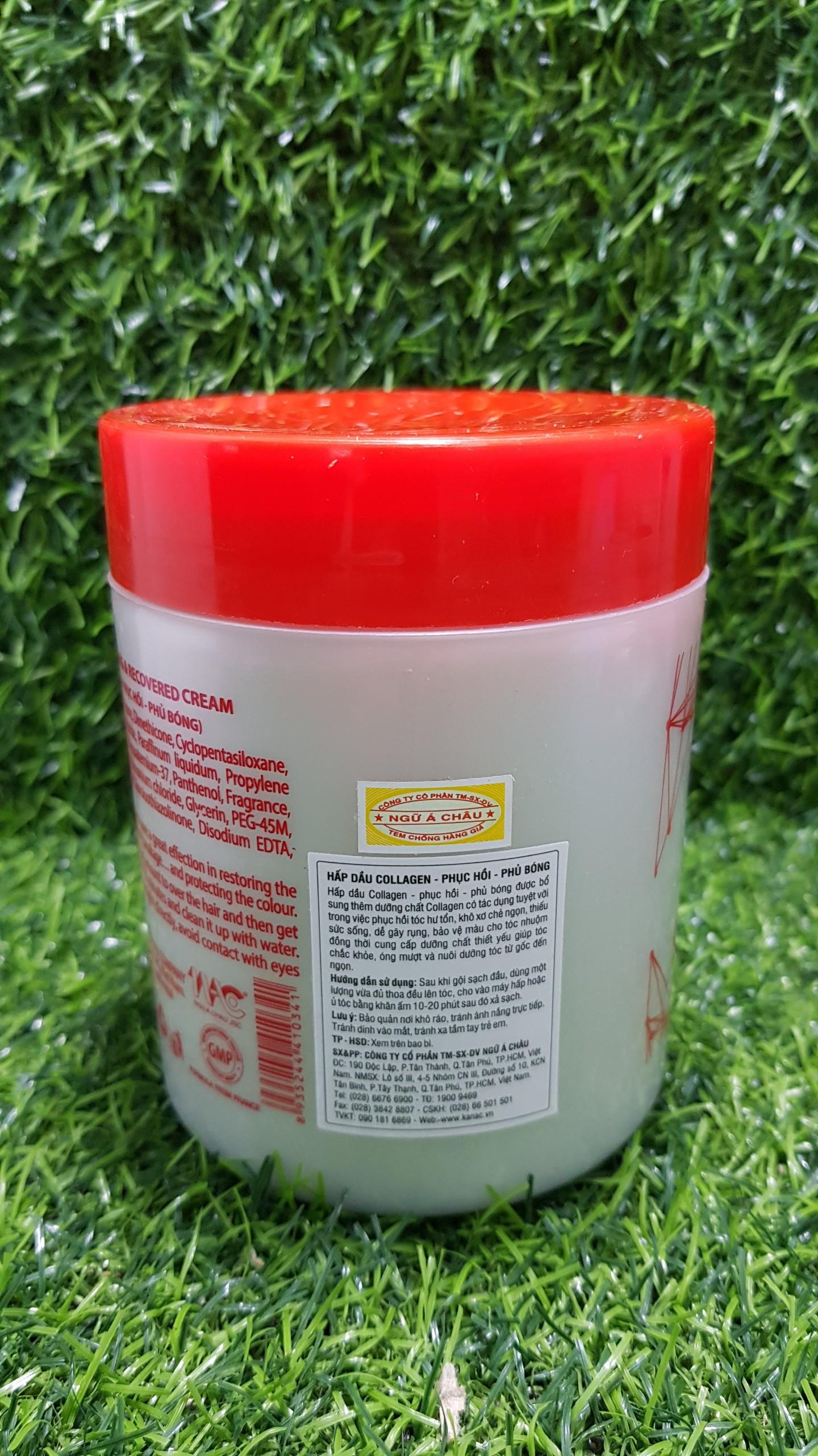 [HCM]Ủ tóc collagen phục hồi Kanac 500ml