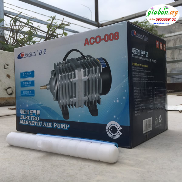 [HCM]Máy bơm thổi sủi khí oxy Resun ACO008 ACO 008 (120w)