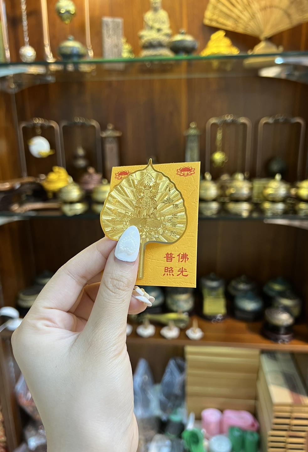 Lá bồ đề may mắn
