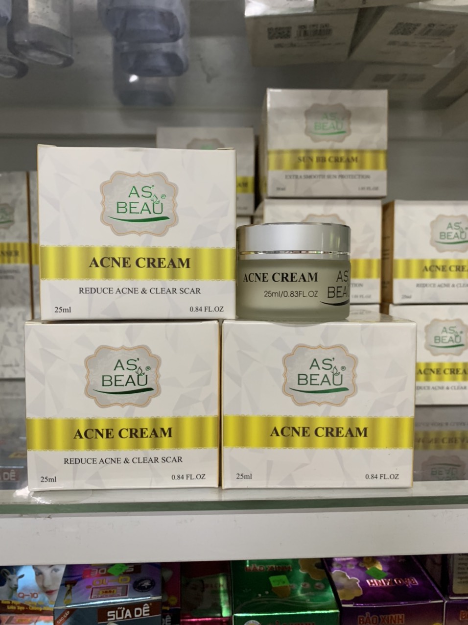 Kem Giảm Mụn ,Mờ Thâm ,Dưỡng Trắng Da ACNE CREAM
