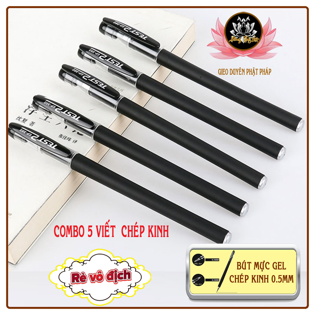 Tặng viết sổ chép kinh cầu an tuệ tâm