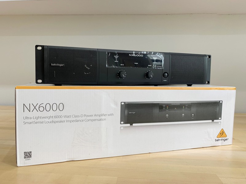 CỤC ĐẨY CÔNG SUẤT 2 KÊNH BEHRINGER NX6000 NHẬP KHẨU