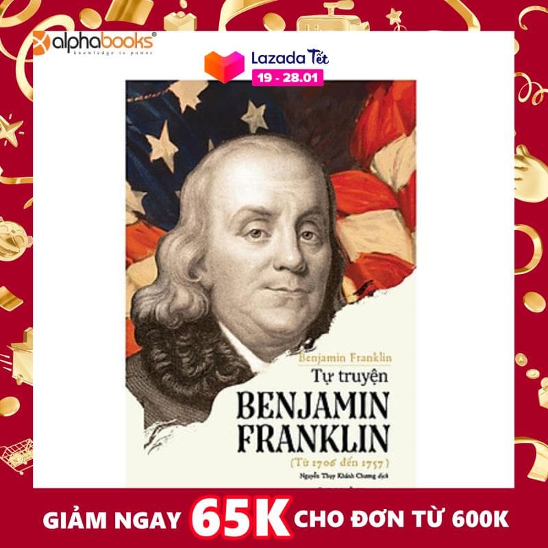 Sách Alphabooks - Tự Truyện Benjamin Franklin