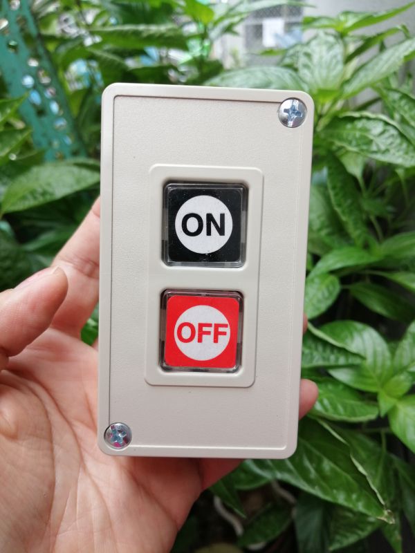 Công tắc hộp nút nhấn on off 3a-250 vac cpb-2 cntd
