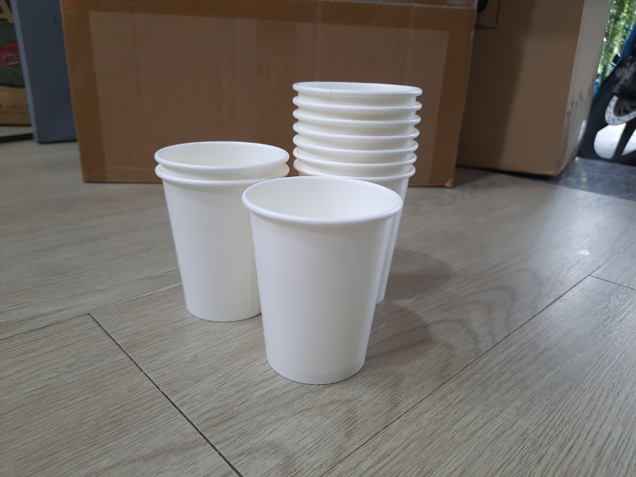 [HCM]Ly giấy trơn 390ml -12oz - 10 Cái