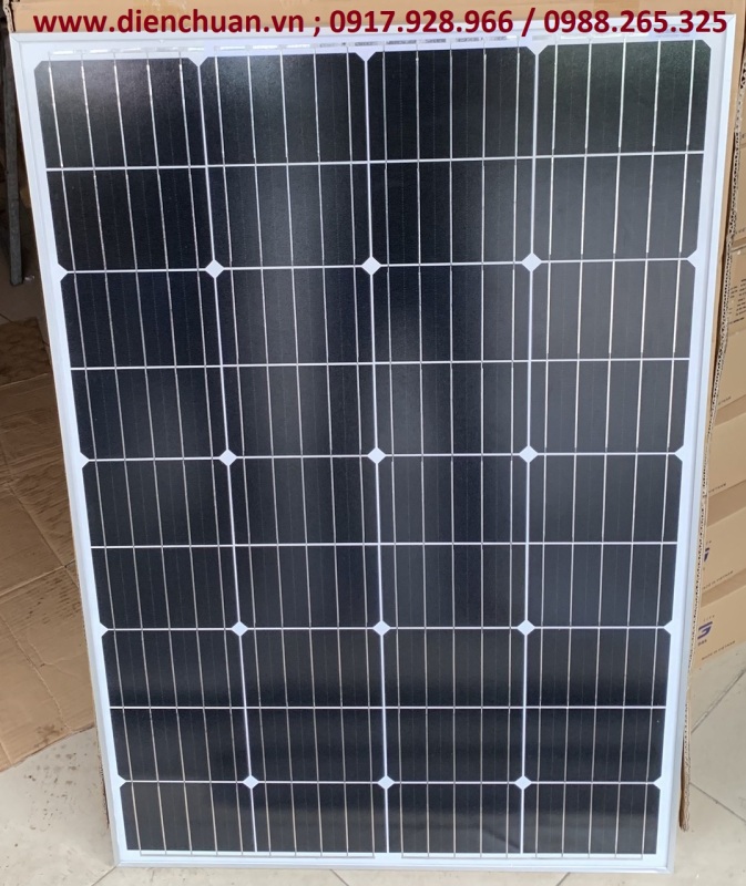 Tấm pin năng lượng mặt trời Mono 100W 18V loại tốt