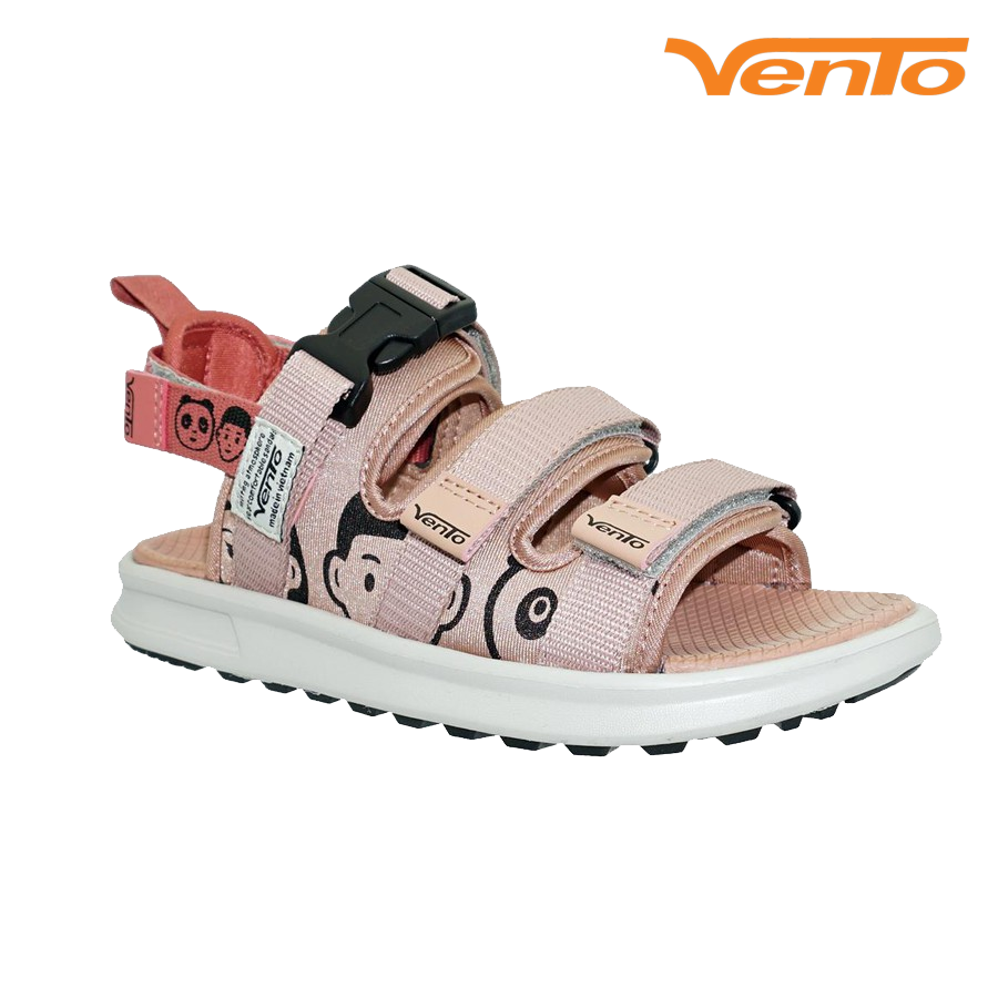Giày Sandal Vento SD-NB80 Màu Be (Hồng Nhạt) Cá Tính