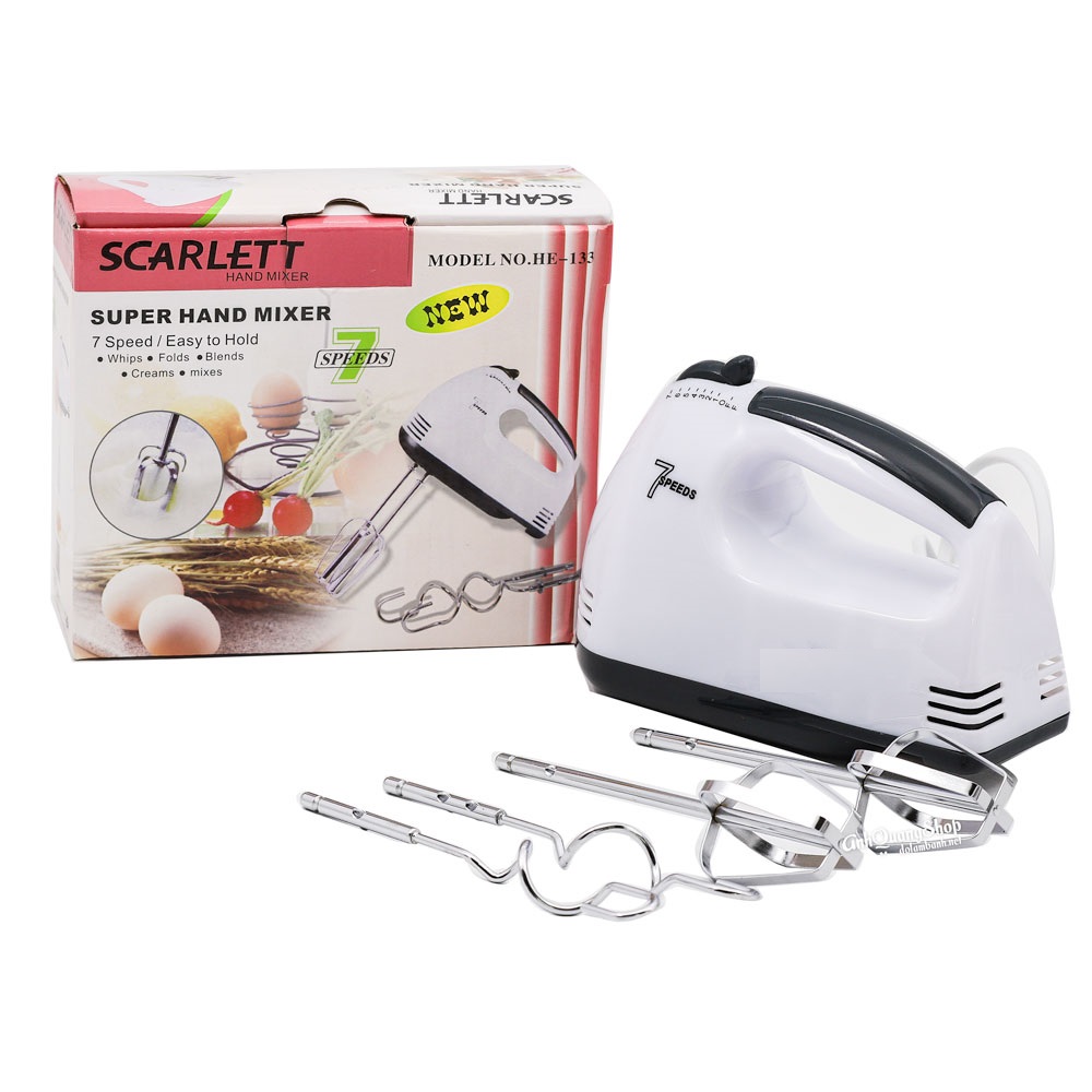 MÁY ĐÁNH TRỨNG SCARLETT HE-133