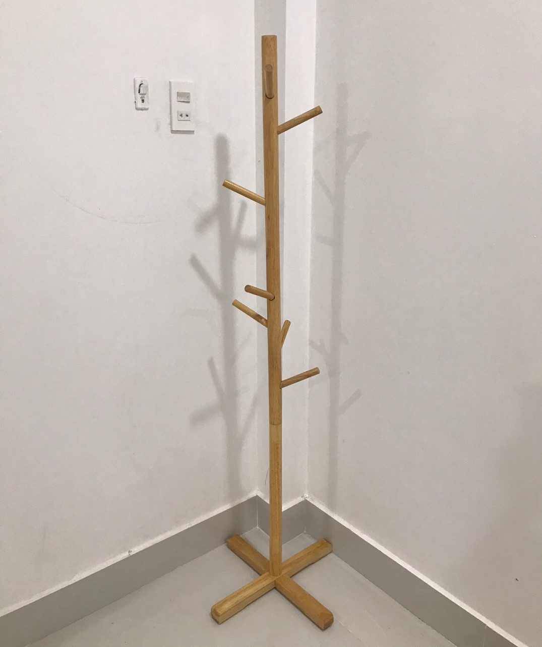 Cây Treo Quần Áo Gỗ Tự Nhiên