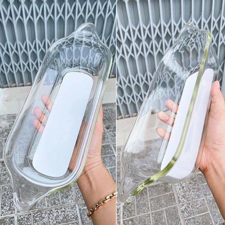 [HCM]khay thủy tinh lock&lock 1.3L - khay thủy tinh lock&lock
