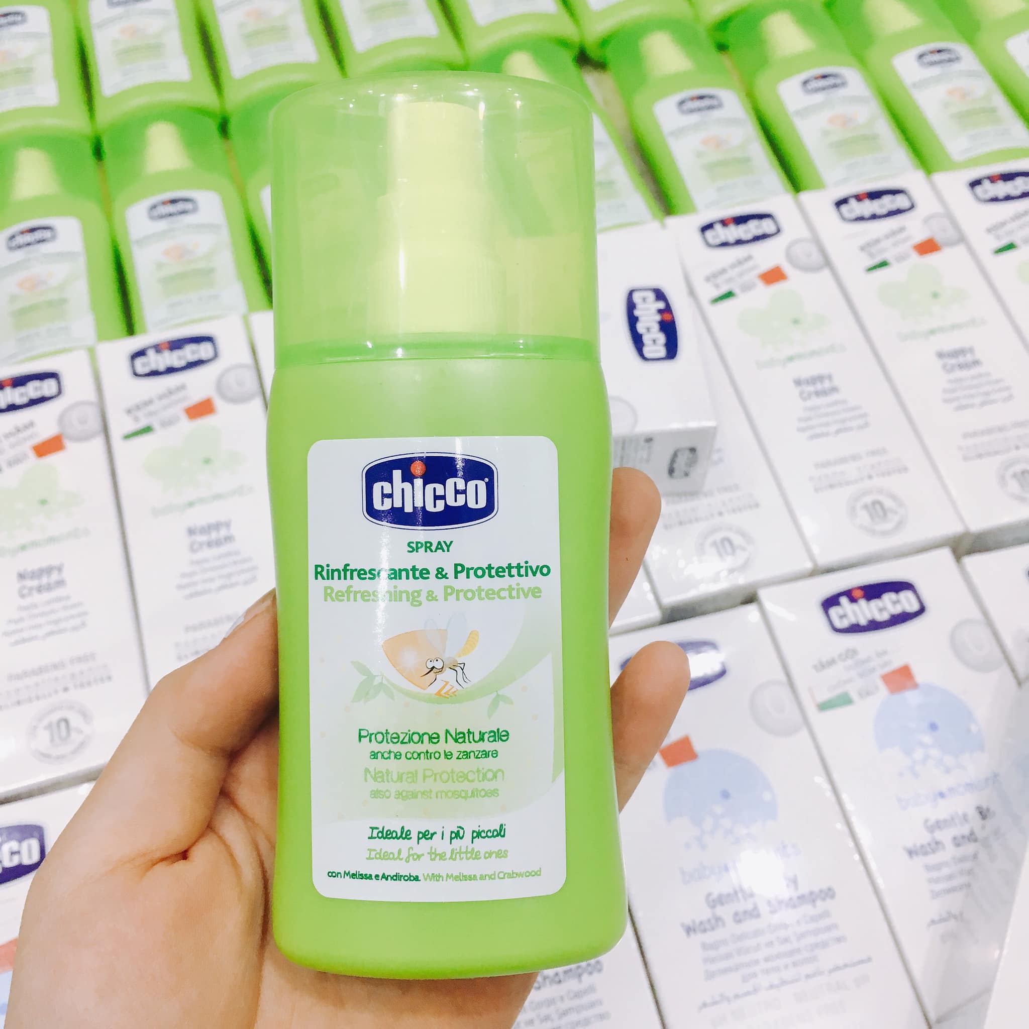 Xịt chống muỗi chicco - extra 100ml cho bé - sukem shop