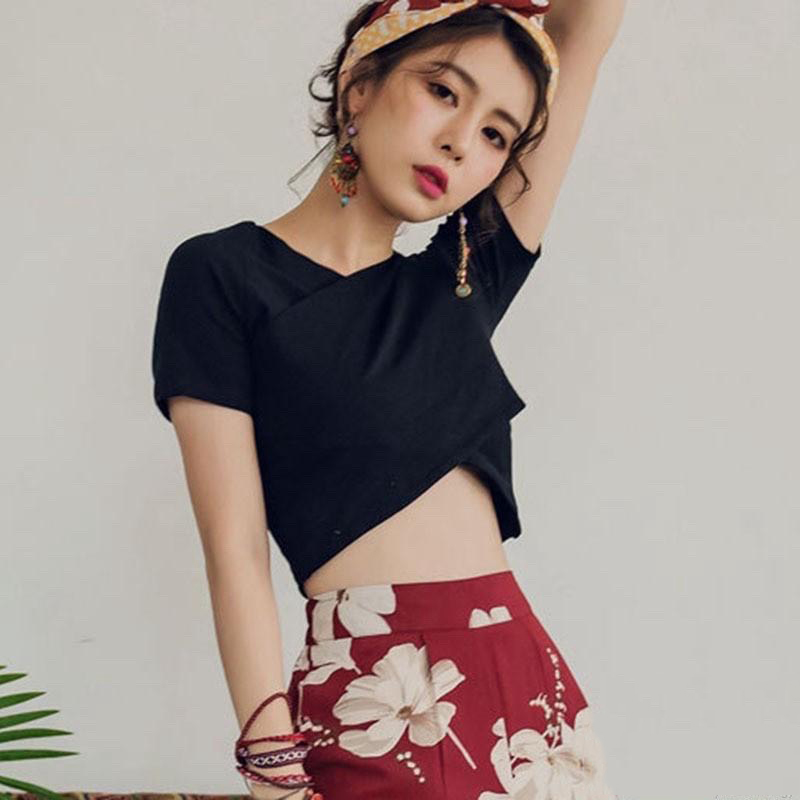 Áo Kiểu Nữ Đắp Chéo Lộ Vai