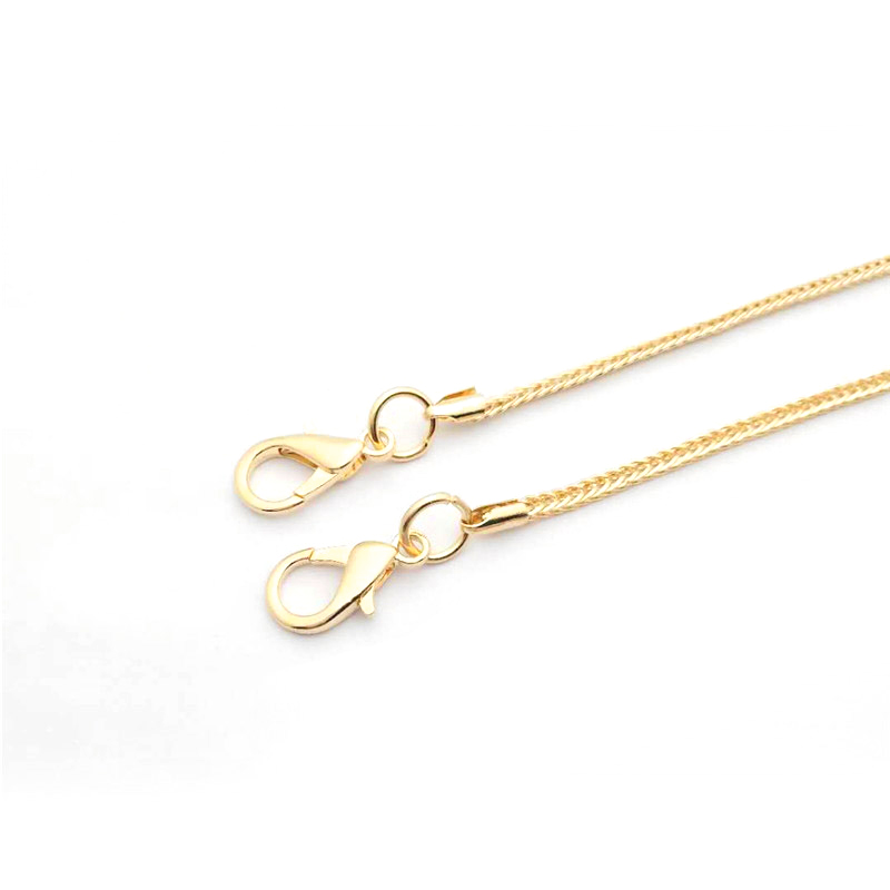 Bag strap shrimp hook chain letters v 4mm New-100style