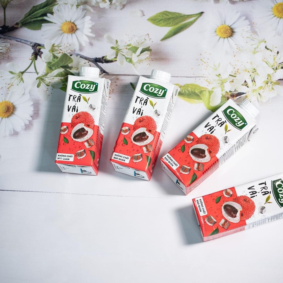 Trà Vải đóng hộp