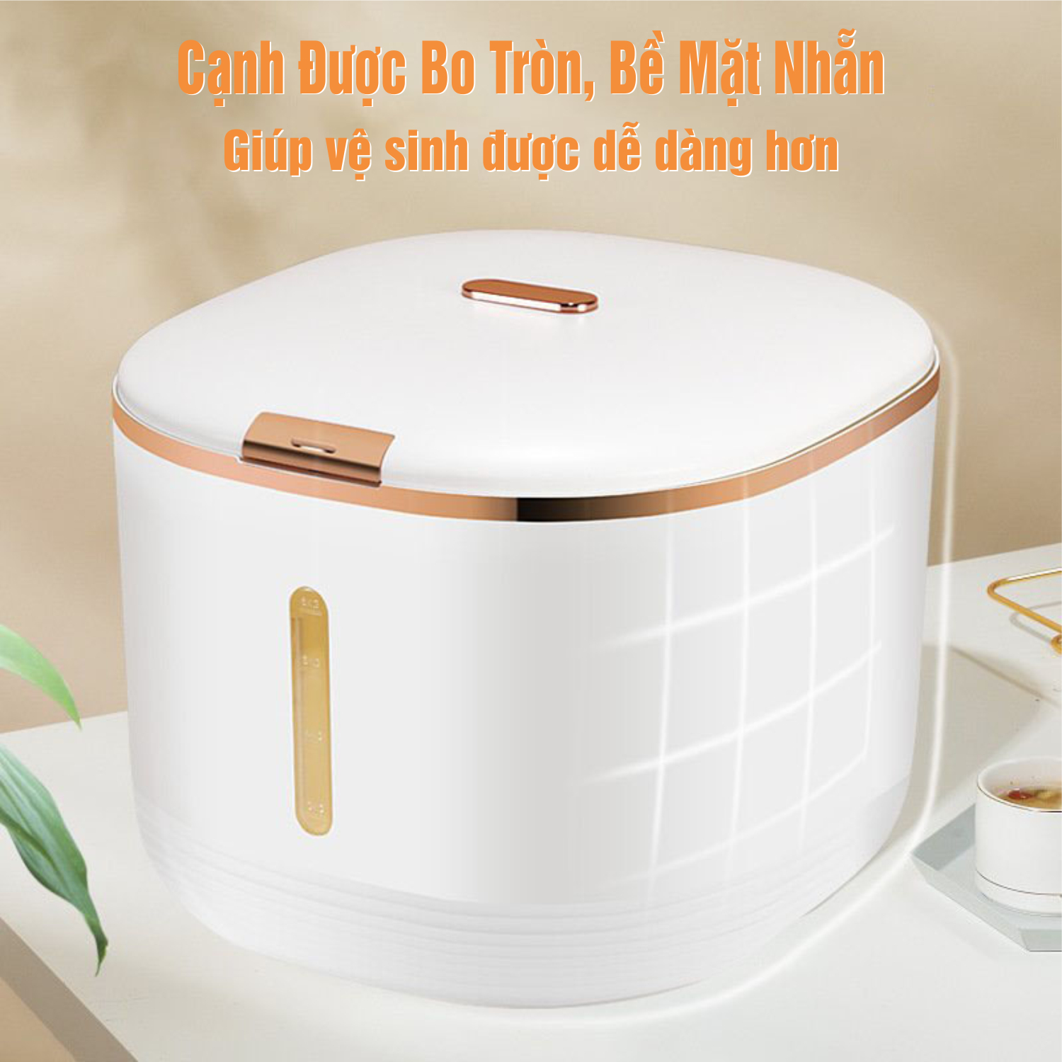 Thùng Đựng Gạo Thông Minh - Chống Ẩm, Chống Mối Mọt 5kg Và 10kg